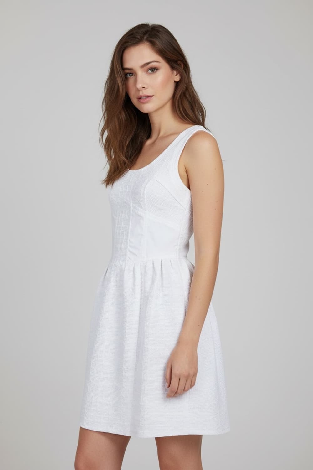 루이비통 화이트 원피스(38/44사이즈) 상품이미지1