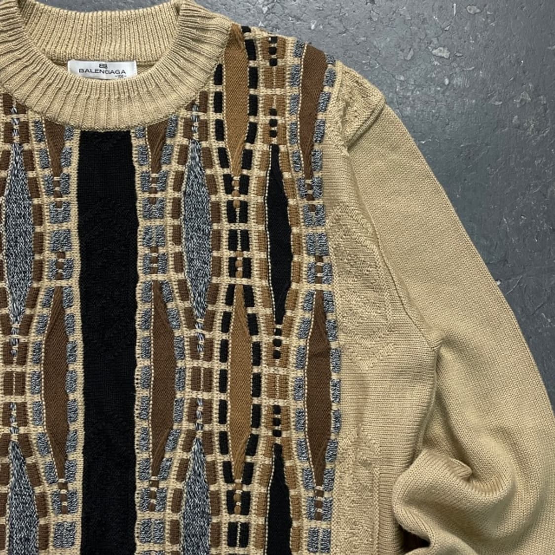 100 발렌시아가 케이블 니트  상품이미지2