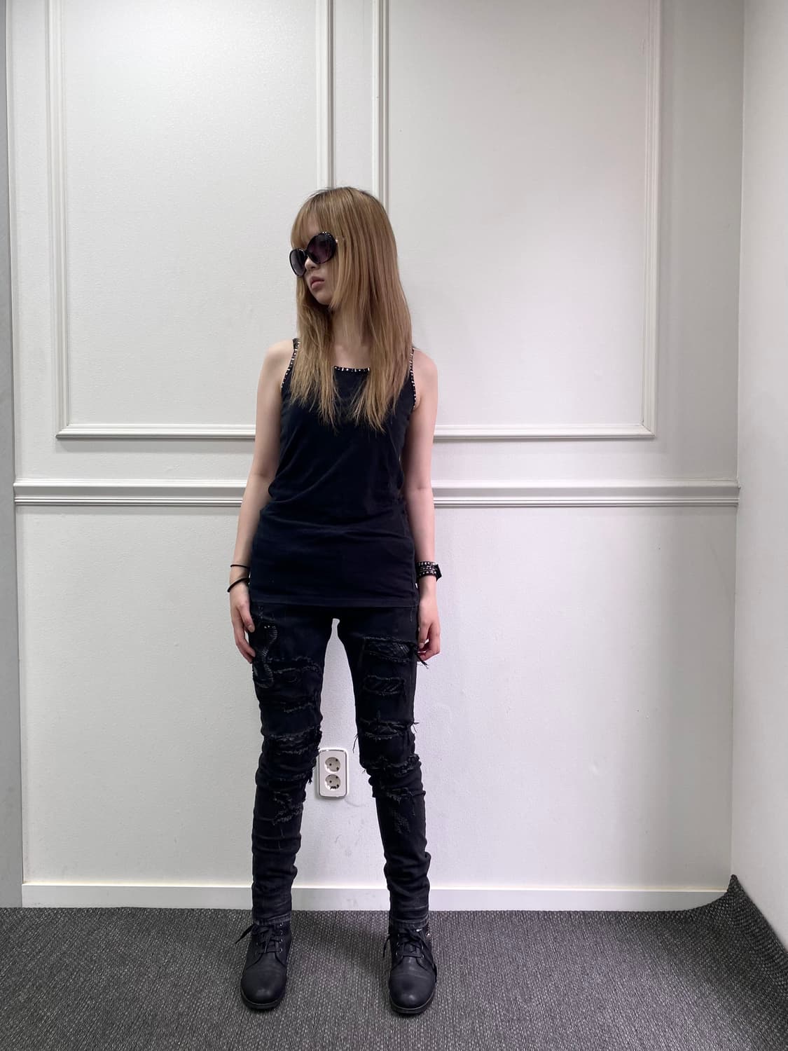 Cubic Detail Tank Top 상품이미지4