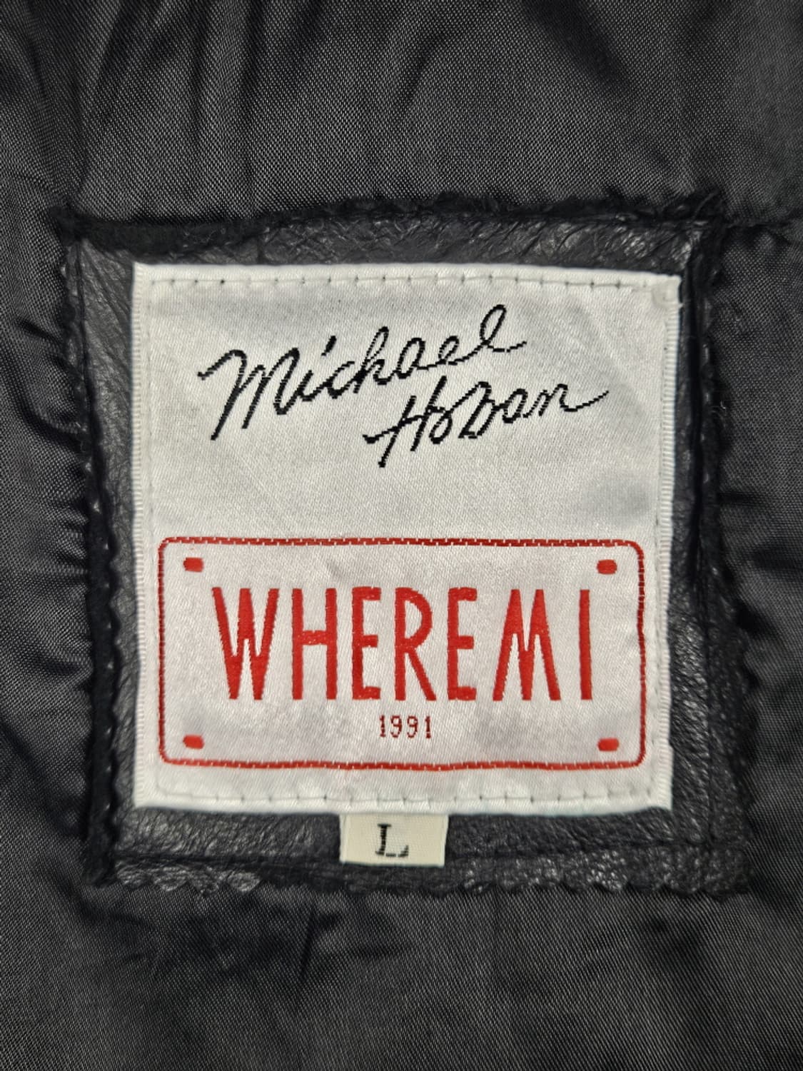 90's 마이클호반 웨어미 하라주쿠마더 가죽자켓 ( L ) / 10190 상품이미지7