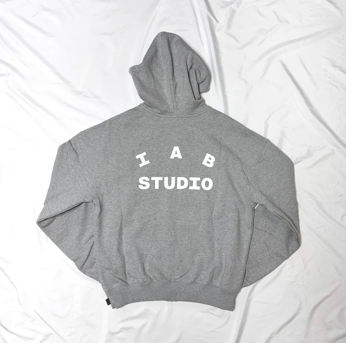 아이앱 스튜디오 후드 집업 그레이-26SS L사이즈 상품이미지3