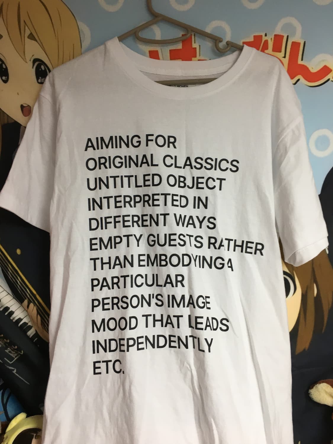 (새)밀로우먼 레터링 아카이브 티셔츠 아이보리 상품이미지1