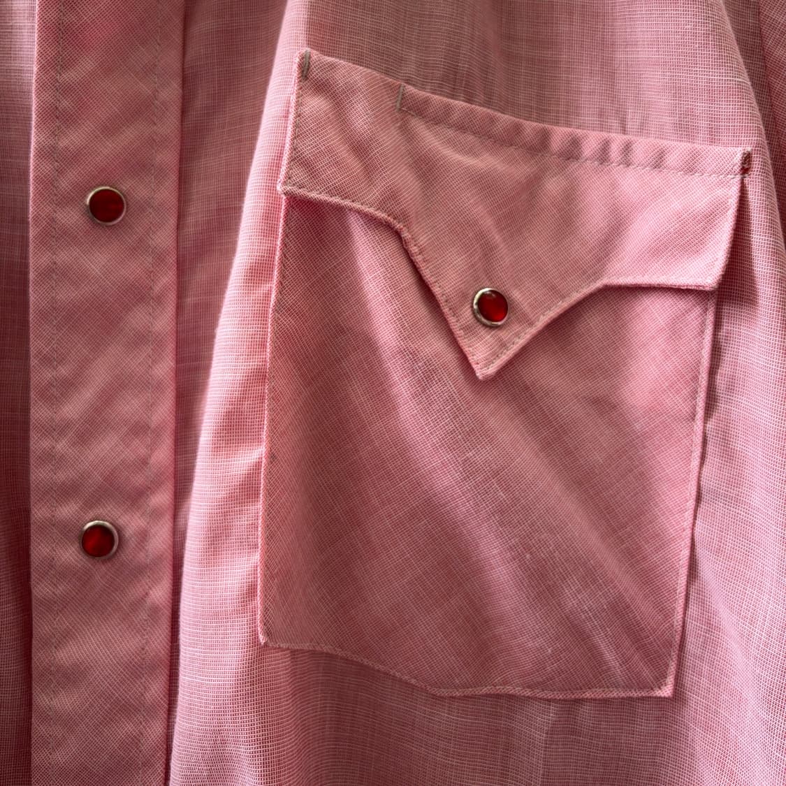 70~80s USA 템텍스 Tem Tex 웨스턴 셔츠 상품이미지5