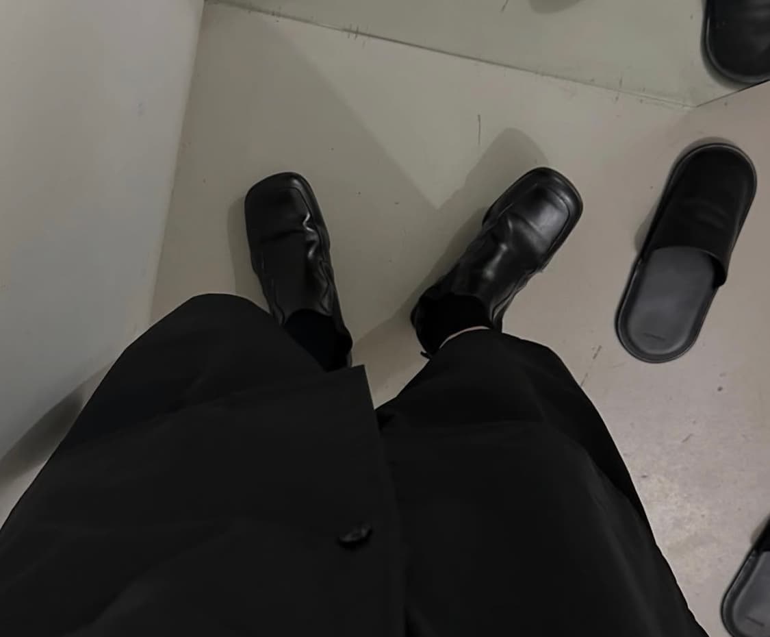 빈티지 프라다 미드 로퍼 상품이미지1