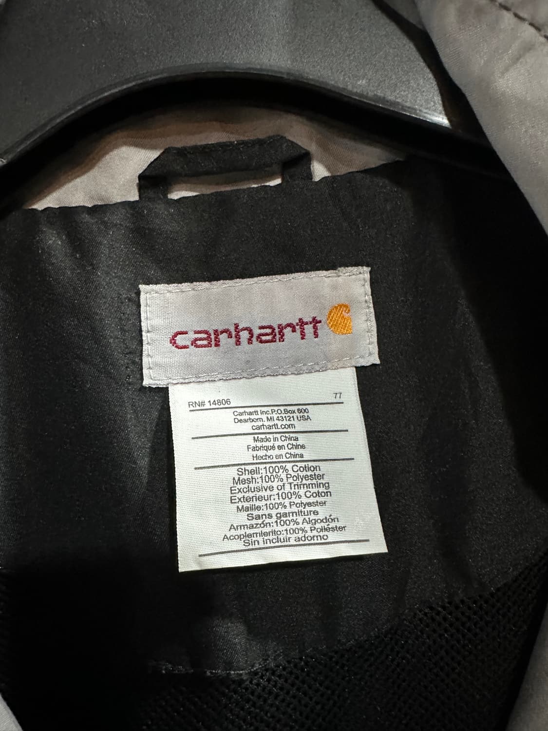 칼하트 바람막이XL 상품이미지4