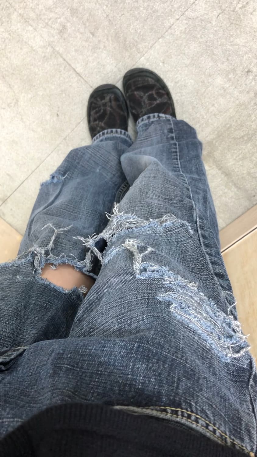 [직수입] 빈티지 moschino 데님 트라우저 상품이미지2