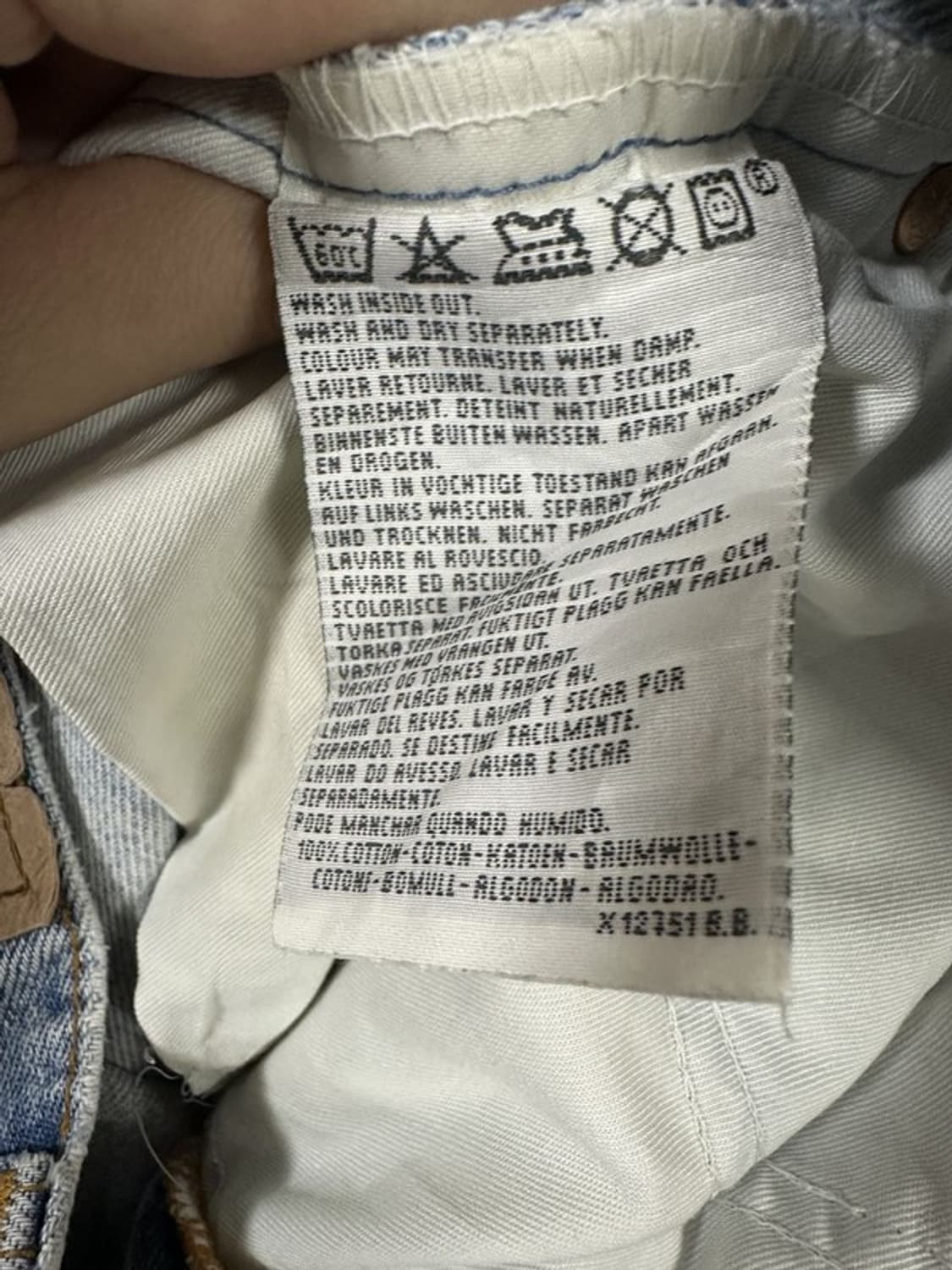 [W31L34] LEVI'S 리바이스615 90s 오렌지탭 빈티지 상품이미지8