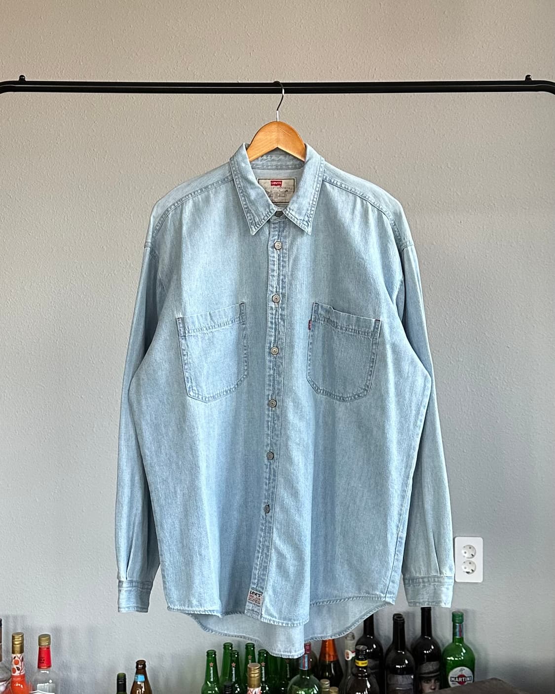 [L-XL]리바이스 Levi's 90s 데님 오버 셔츠 상품이미지1