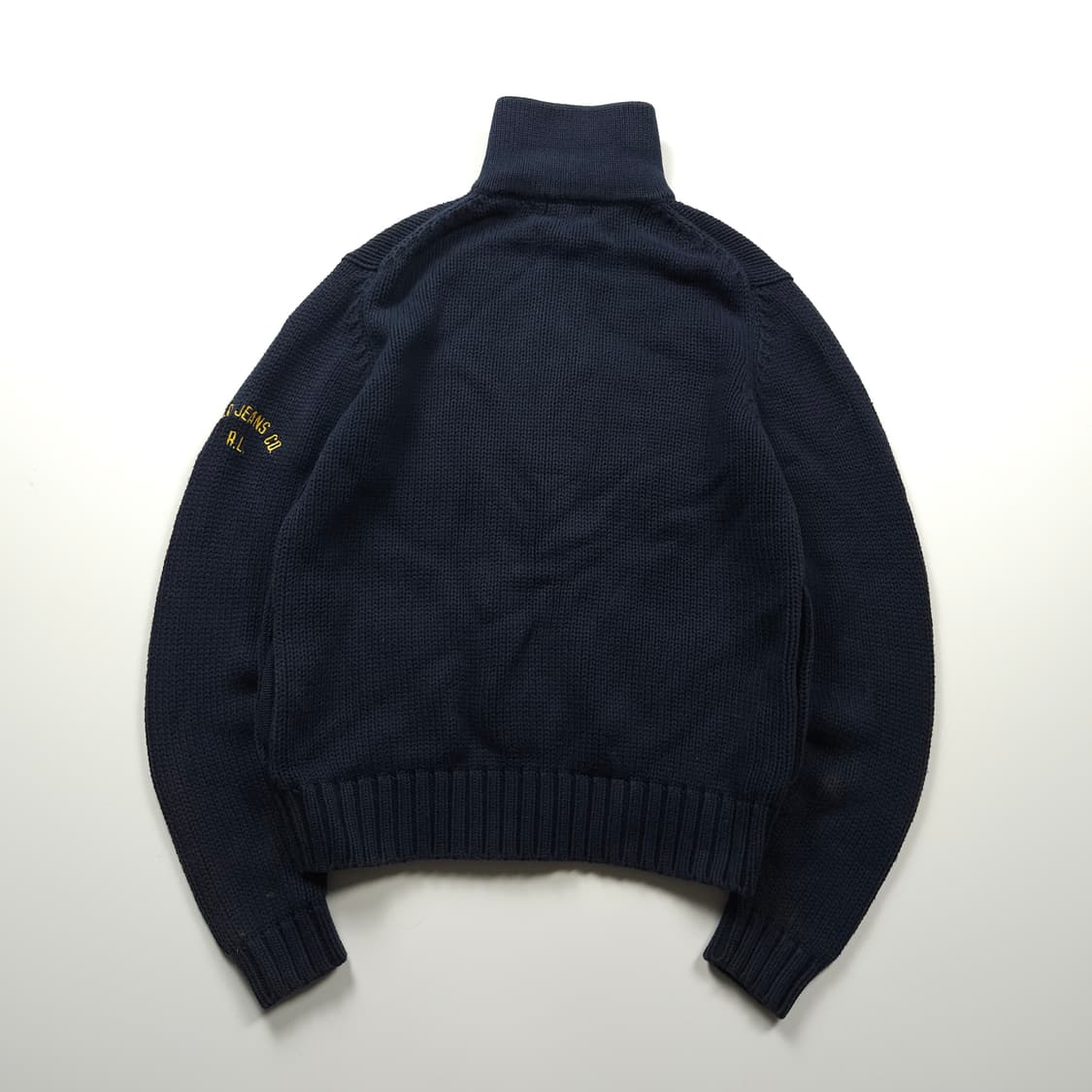 폴로 랄프로렌 빅로고 아메카지 니트 집업 (S) 상품이미지2