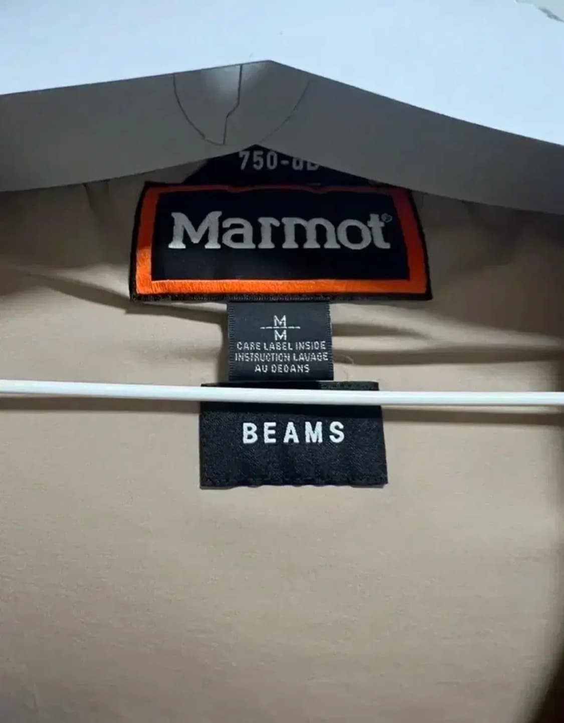 beams  marmot  빔즈  마모트 패딩 베스트 칸예 상품이미지7