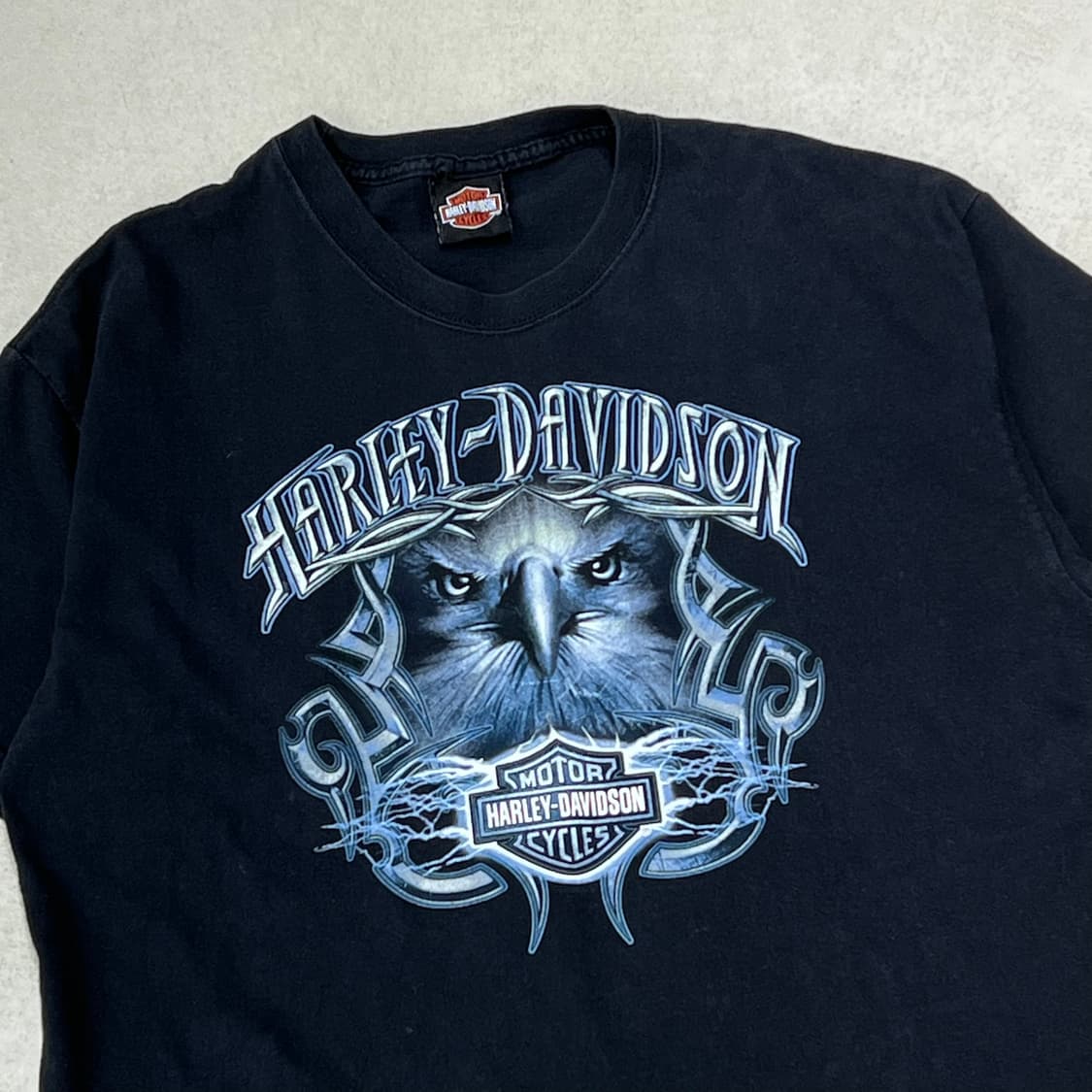 할리데이비슨 헤인즈 프린팅반팔티 s09933 상품이미지3