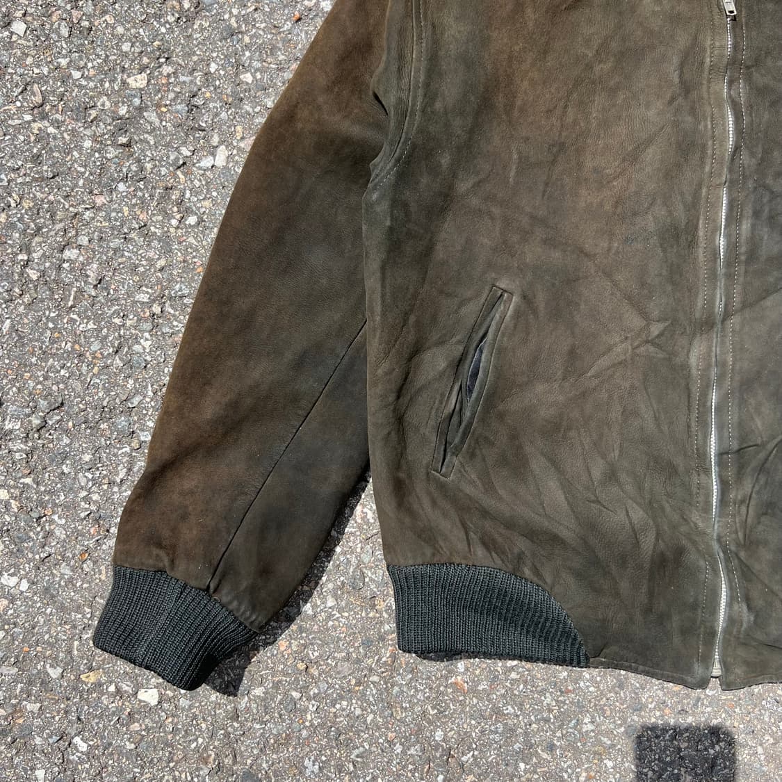 90’s Partina Tokyo Suede Leather Jacket 상품이미지5