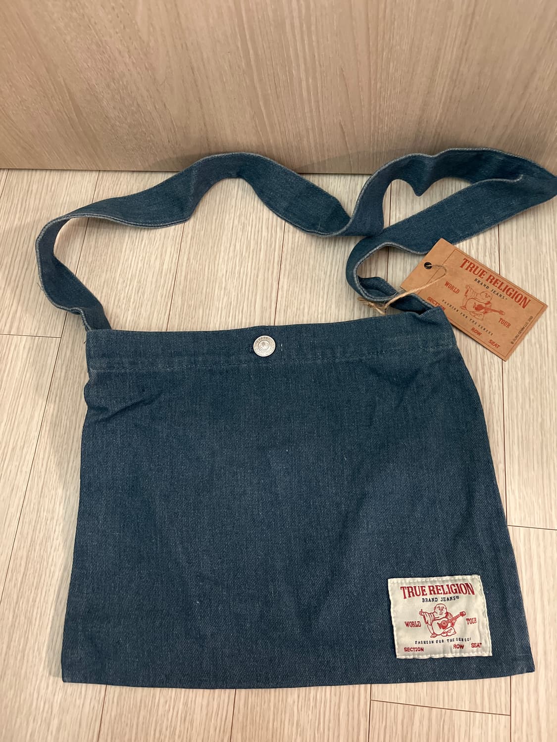 트루릴리젼 청 에코백 상품이미지1