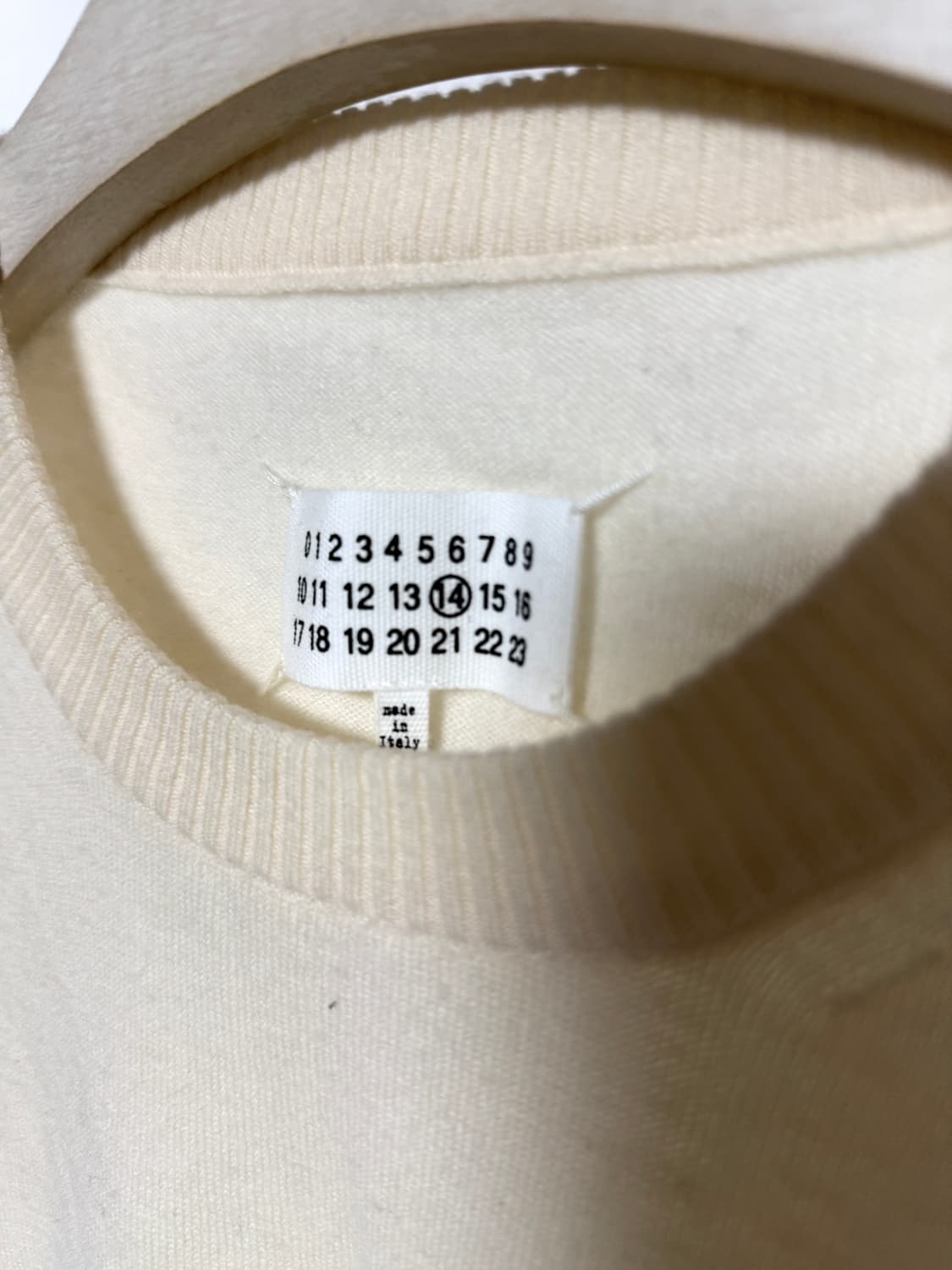 마르지엘라 17 s 시그니처 클래식 엘보우 패치 니트 상품이미지4