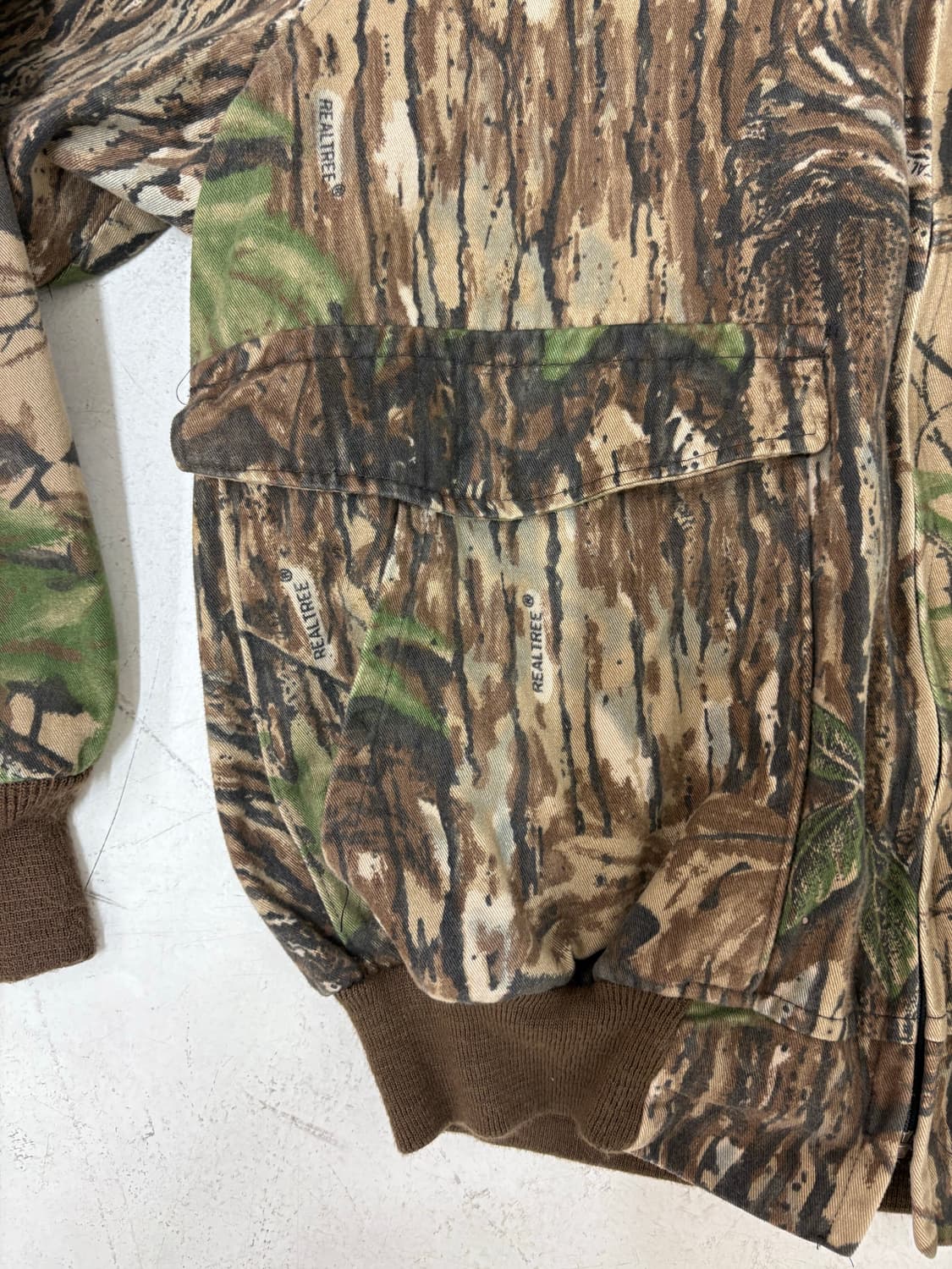 90‘s USA Duxbak Real tree camo  Jacket.  상품이미지3