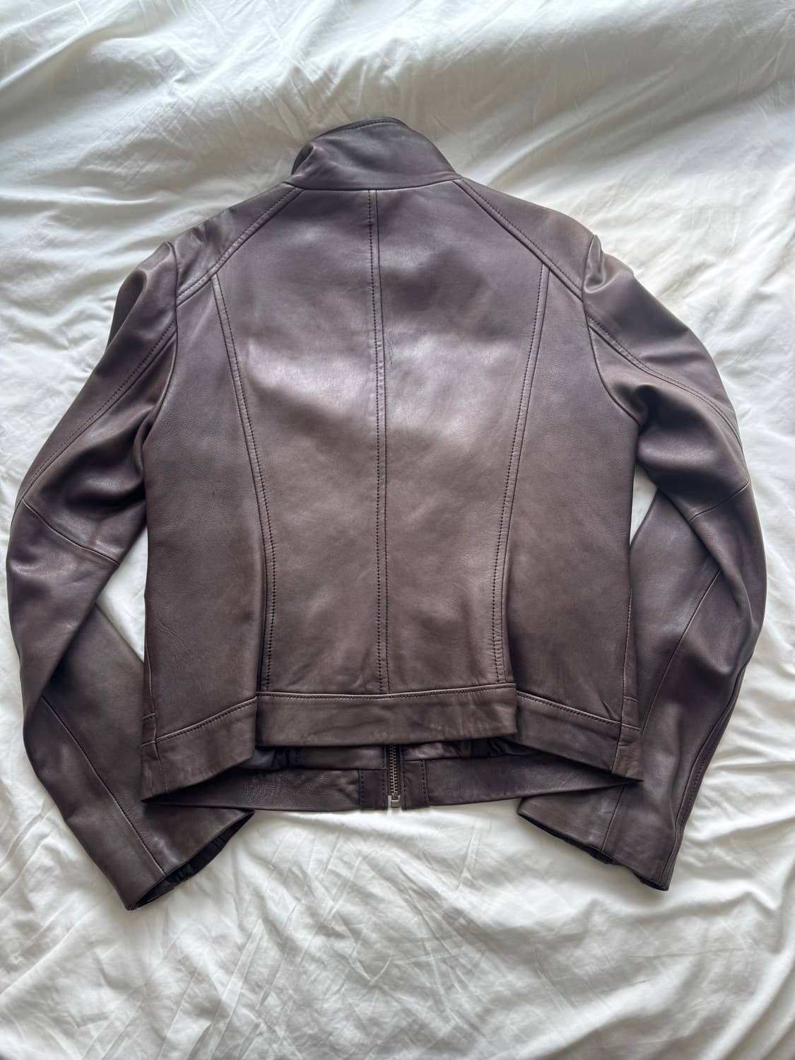 brown leather jacket 레더자켓 상품이미지7