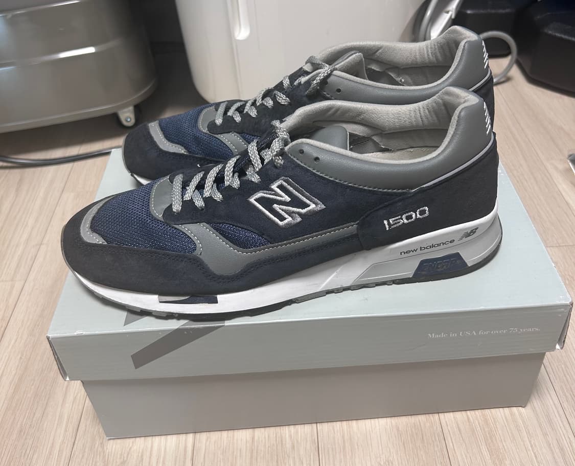뉴발란스 1500 메이드 인 UK 네이비 275사이즈 판매 상품이미지4