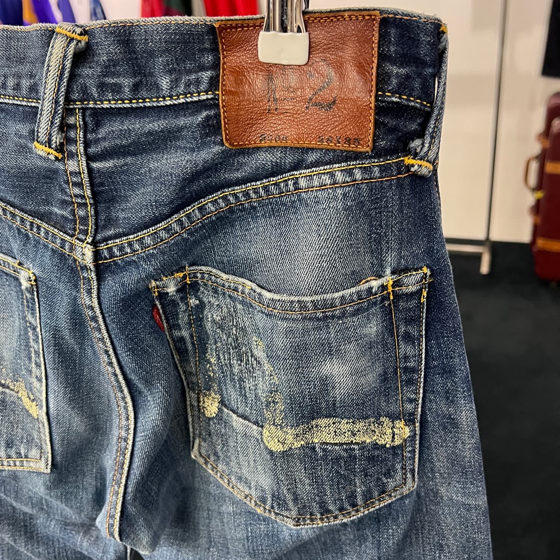 [28] 에비수 X 야마네 셀비지데님 청바 15620 상품이미지6