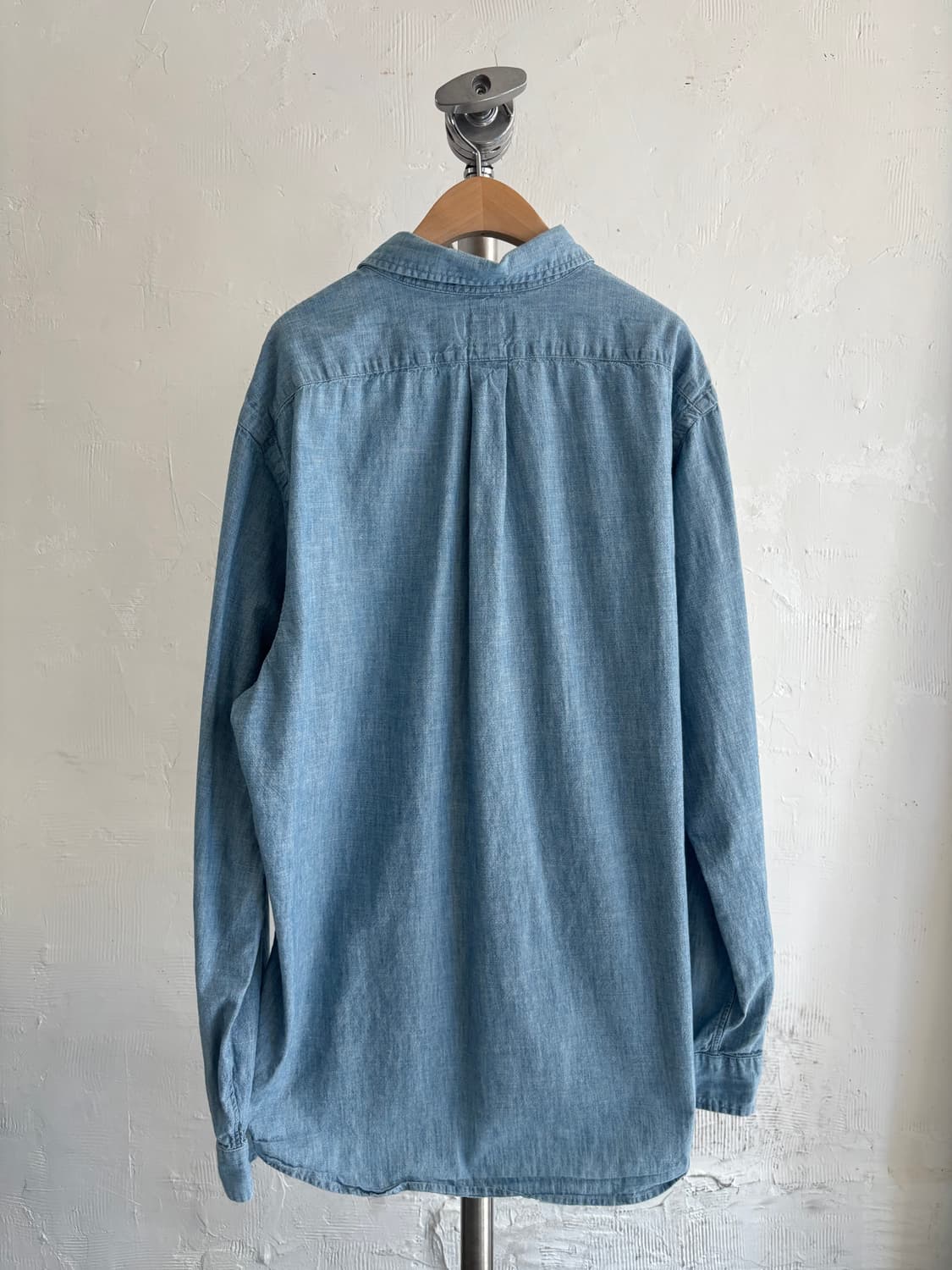 Polo 폴로 랄프로렌 QR신형 연청 클래식 핏 셔츠 상품이미지8