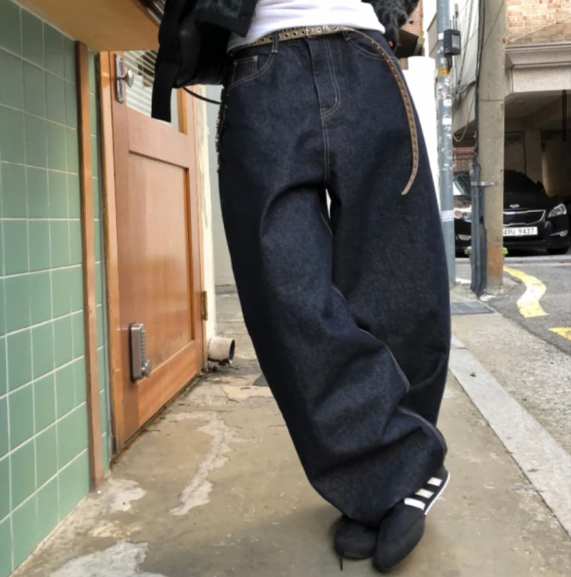 서울베이스 NON-FADE 벌룬 데님 M 상품이미지2