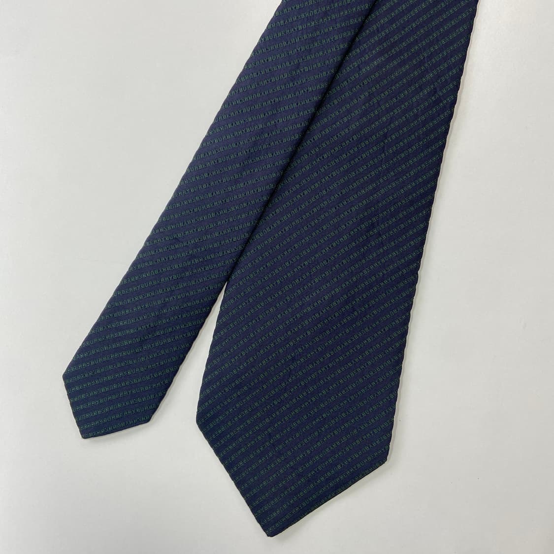 버버리 (Burberry) 영문모노그램 정품 명품넥타이 상품이미지2