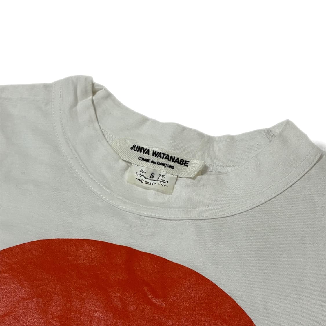준야와타나베 X 꼼데가르송 Hinomaru T-shirt 상품이미지3
