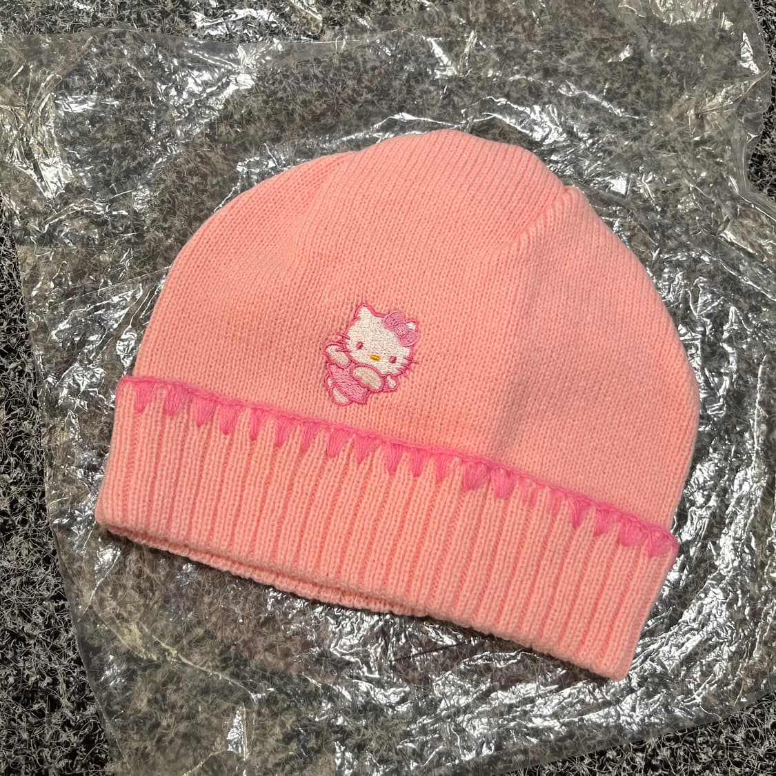 헬로 키티 비니 핑크  상품이미지1