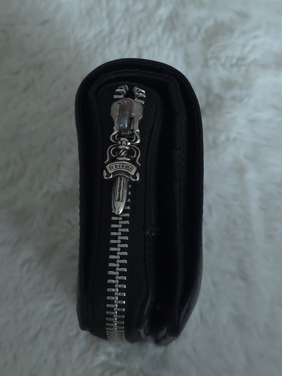 [OS] 크롬하츠 스퀘어 집빌 레더 지갑 블랙 상품이미지6