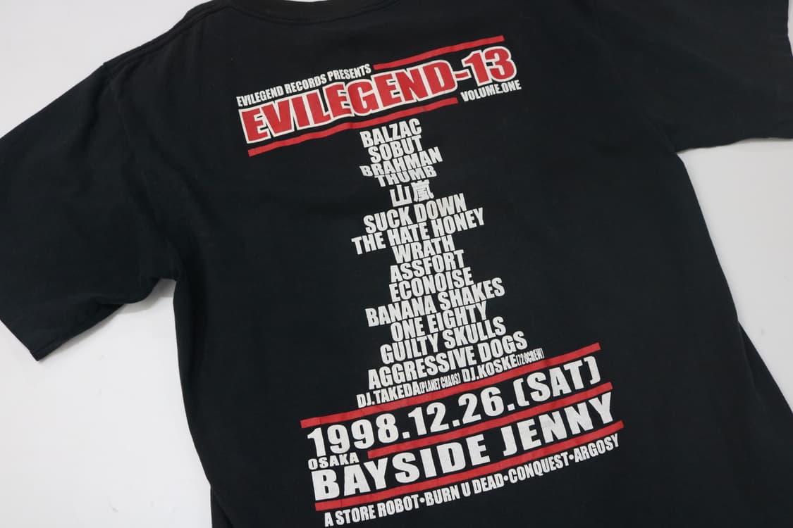 90s 실글스티치 빈티지 밴드 반팔티 상품이미지6