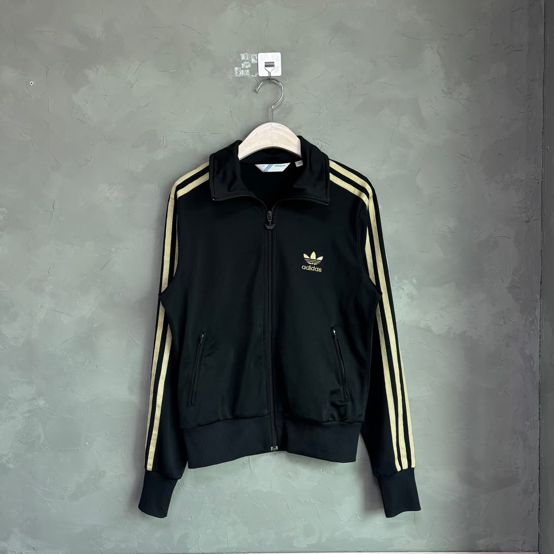 아디다스 파어이버드 백로고 져지 트랙탑 검골 상품이미지1