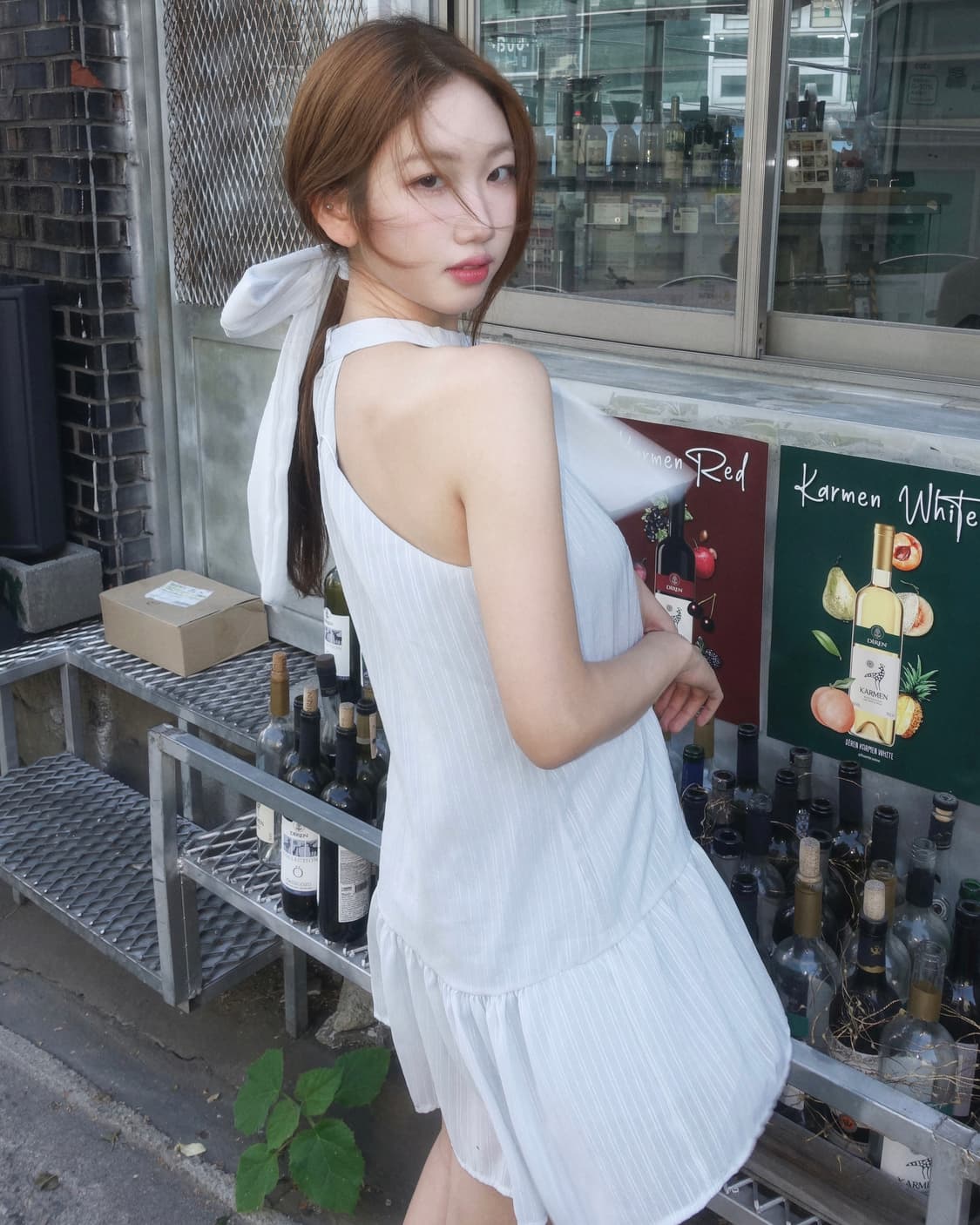 홀터 원피스 (스카프 포함) 상품이미지3