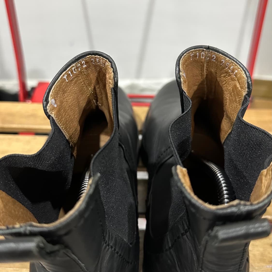 255) 토마스 클럽 부츠 남성 남자 워커 첼스 부츠 블랙 상품이미지5