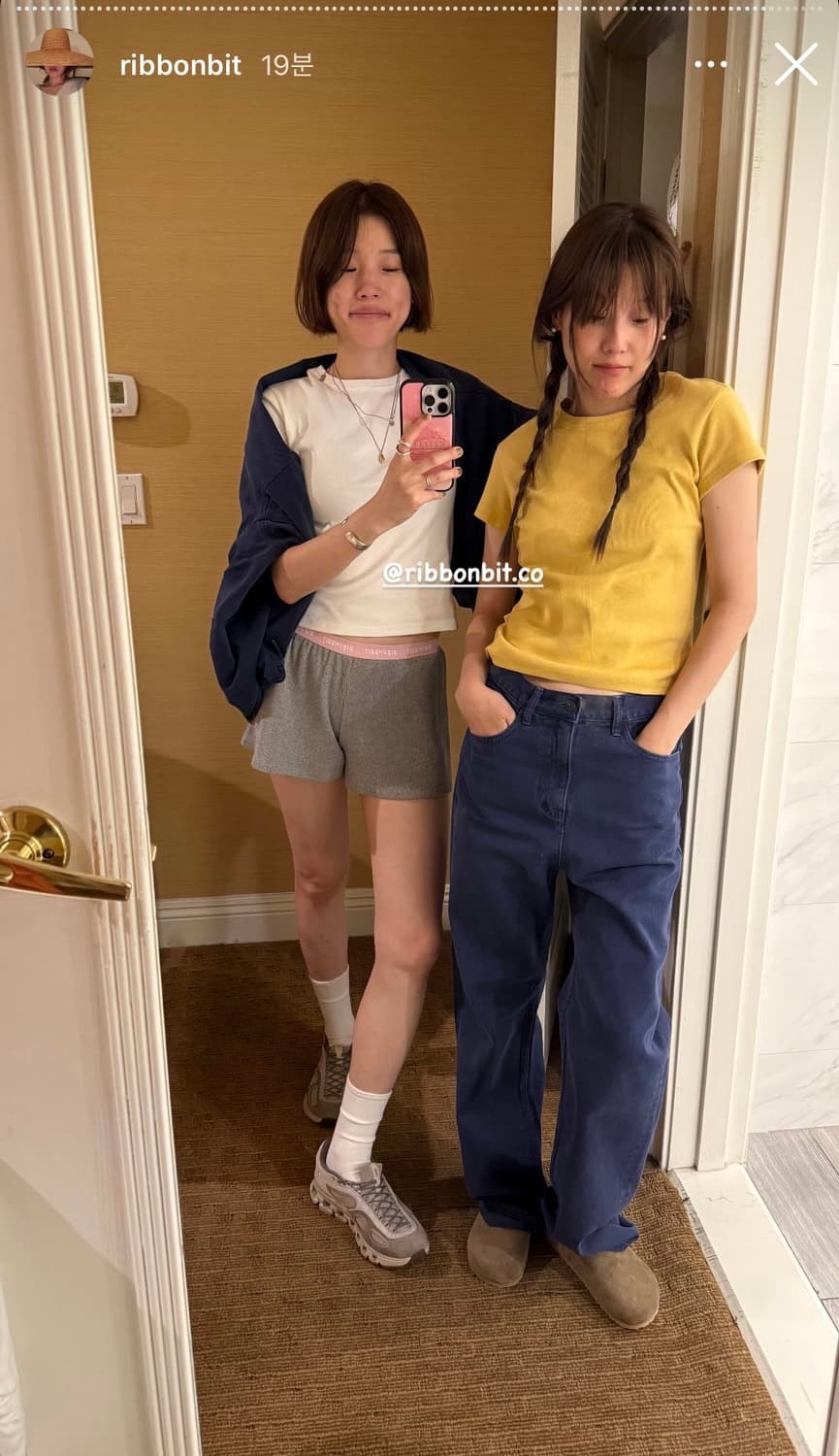 리본빛 hugo 데님 상품이미지2