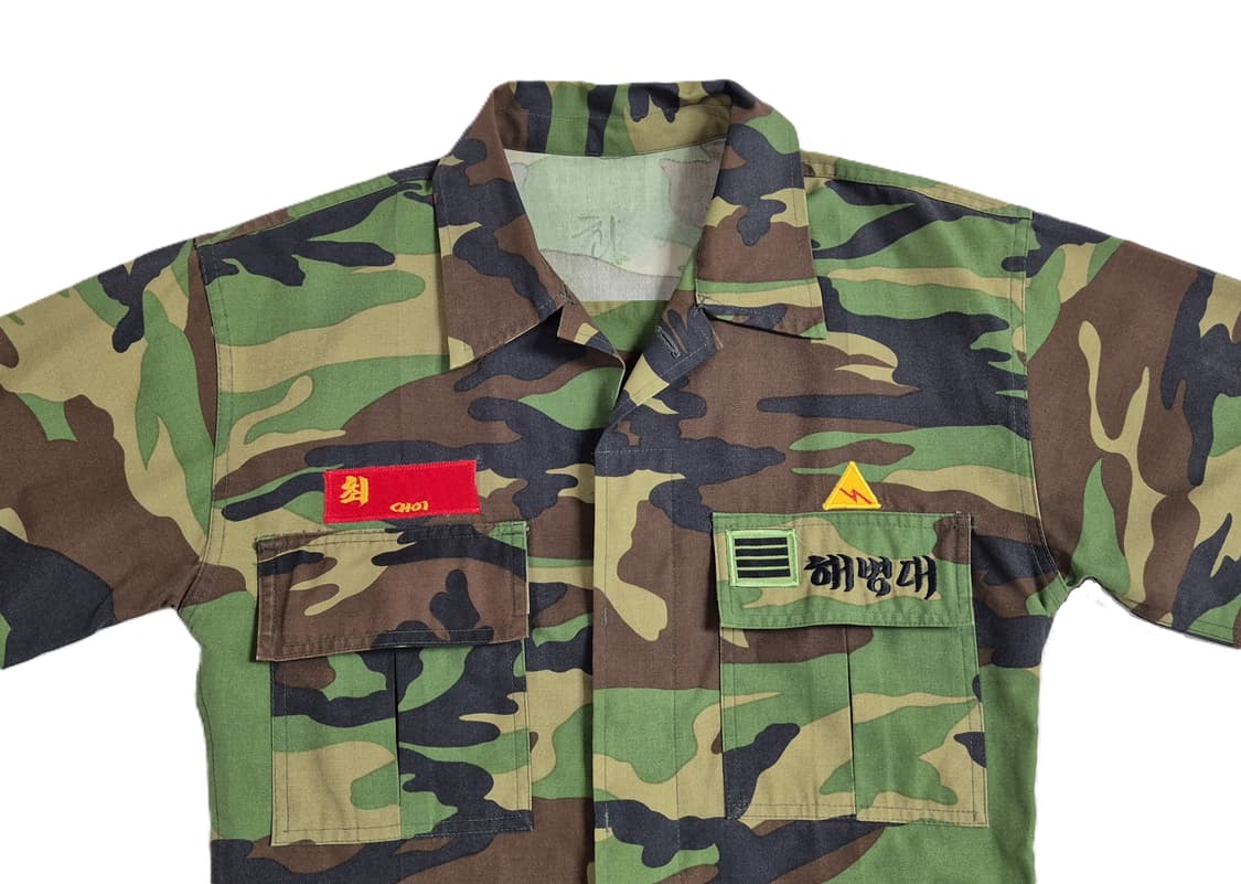 해병대 구형 병장 후기형 동계 전투복 상의 자켓 (S) 상품이미지5