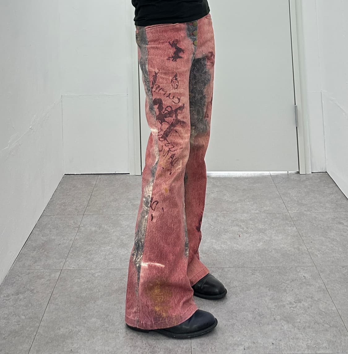 Tornado Mart 00s flare cut pants 상품이미지8