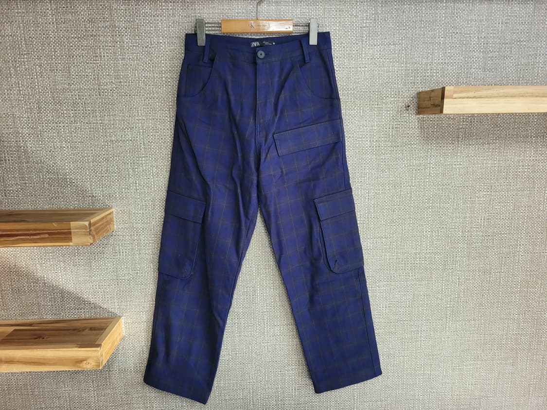 28인치 자라 와이드핏 카고바지 ZARA 상품이미지1