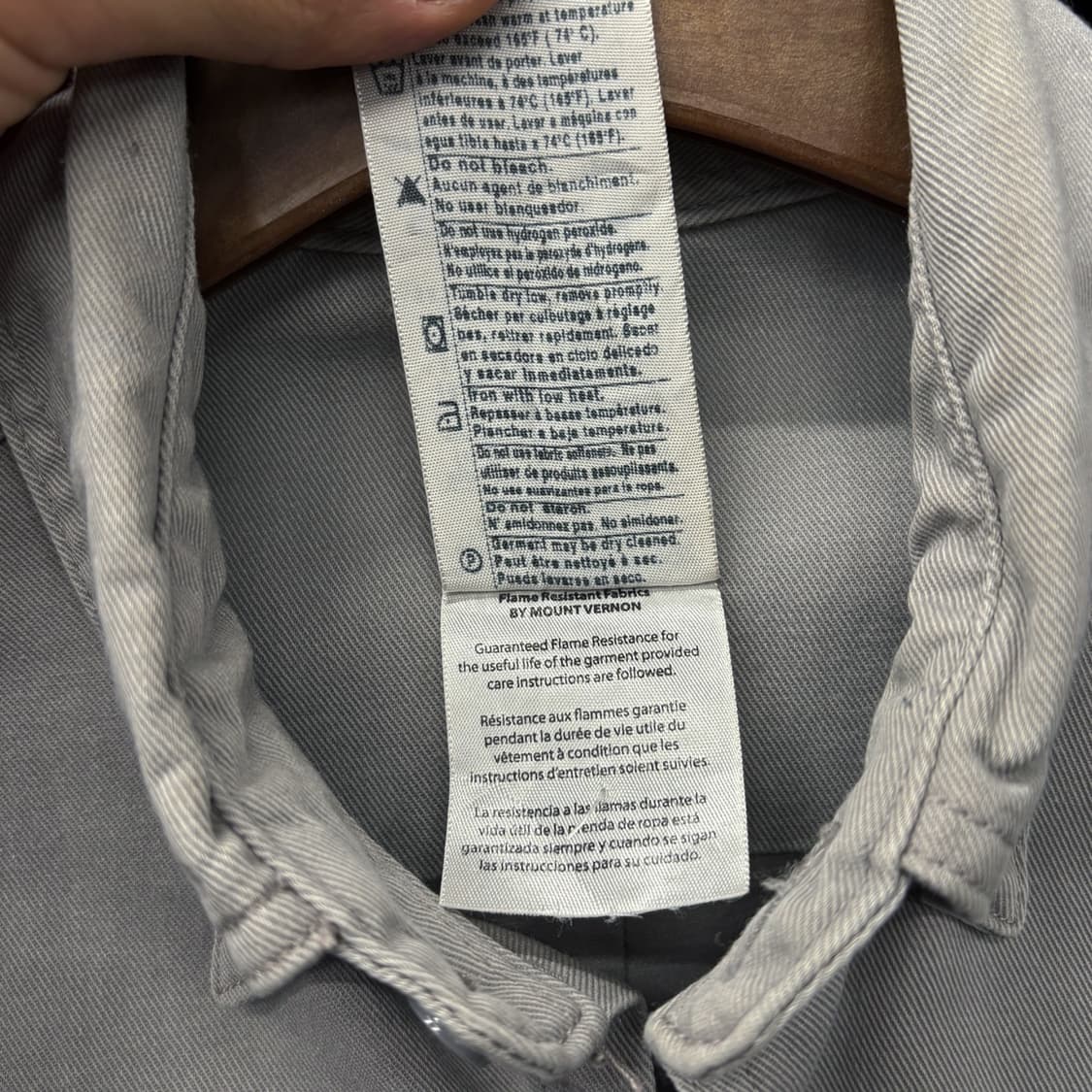 00s 칼하트FR 리얼워크 방염 코튼트윌 워크셔츠 N456 상품이미지9