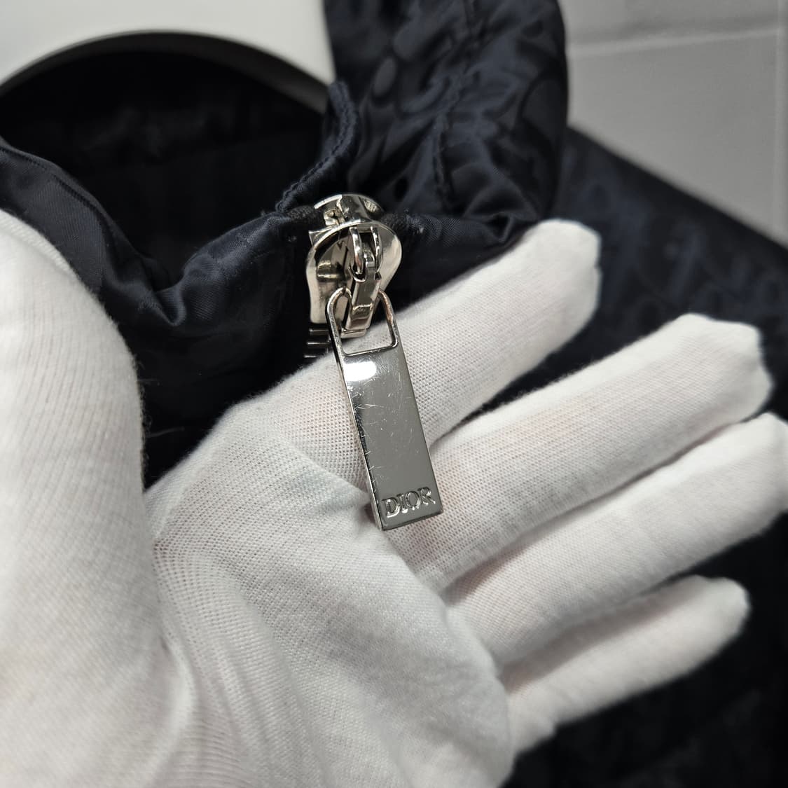 디올 오블리크 패딩 오버핏42 상품이미지3