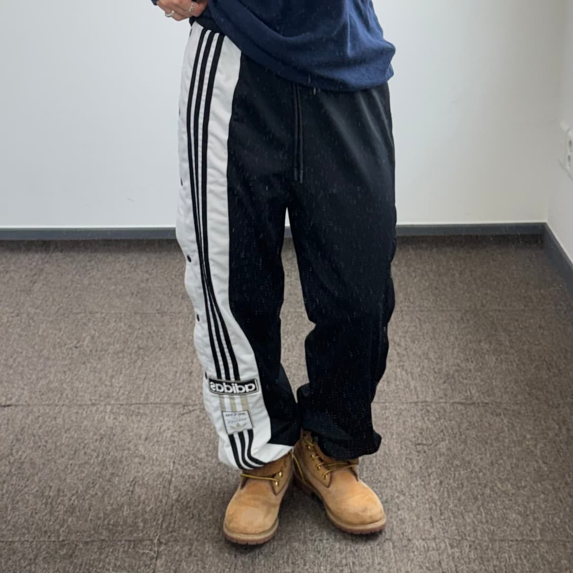 Adidas 아디다스 블랙 트랙탑 팬츠 상품이미지2