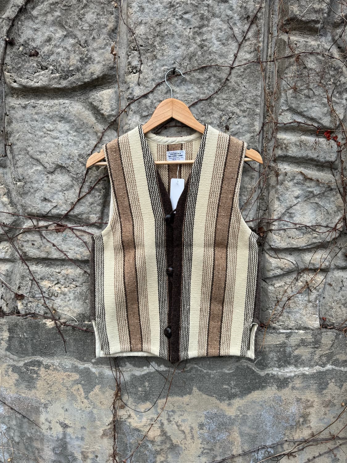 트루히요스 오르테가 스트라이프 패턴 웨스턴 치마요 베스트 조끼 상품이미지1