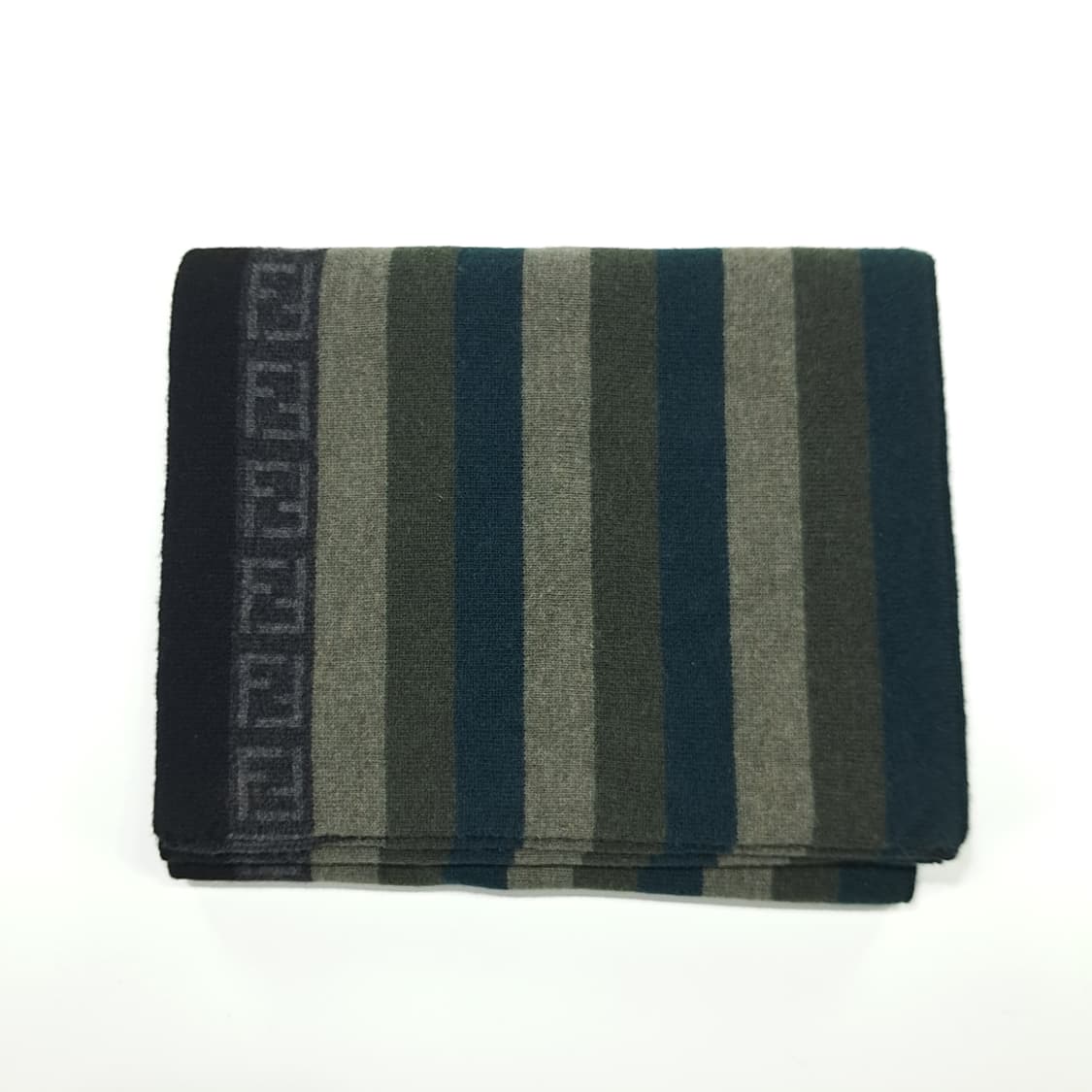 MX300 펜디 스트라이프 FF 패턴 울 캐시미어 목도리 머플러 상품이미지10