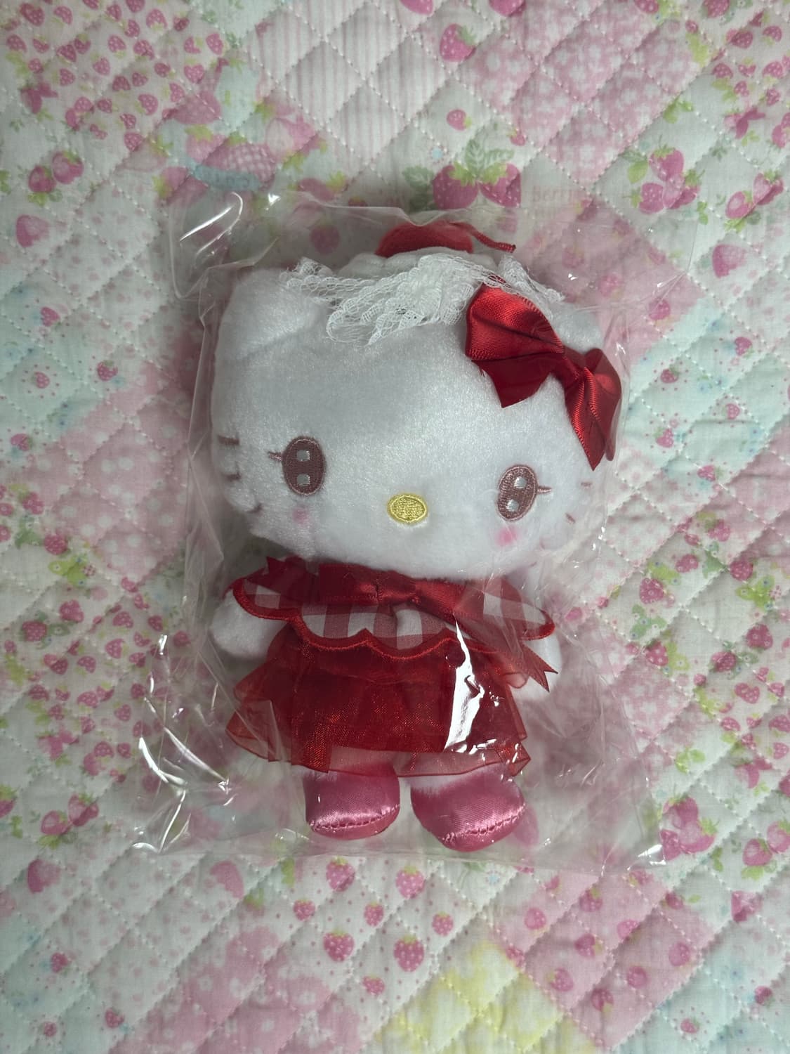 산리오 쇼비도 휘핑체리 시리즈 키티 헬로키티 마스코트 상품이미지1