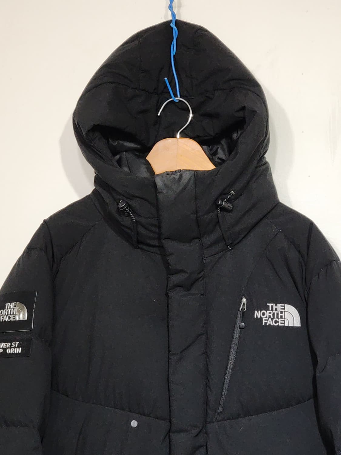 (L) 노스페이스 구스다운 롱패딩 점퍼 블랙 거위털 다운코트  상품이미지2