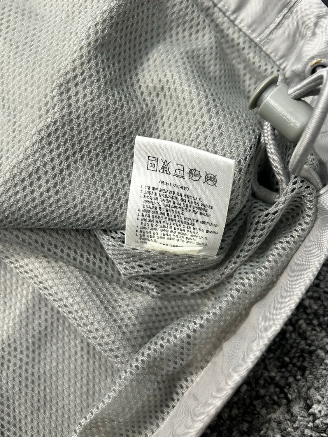 나이키 00s 블랙 그레이 바람막이 XL 상품이미지7