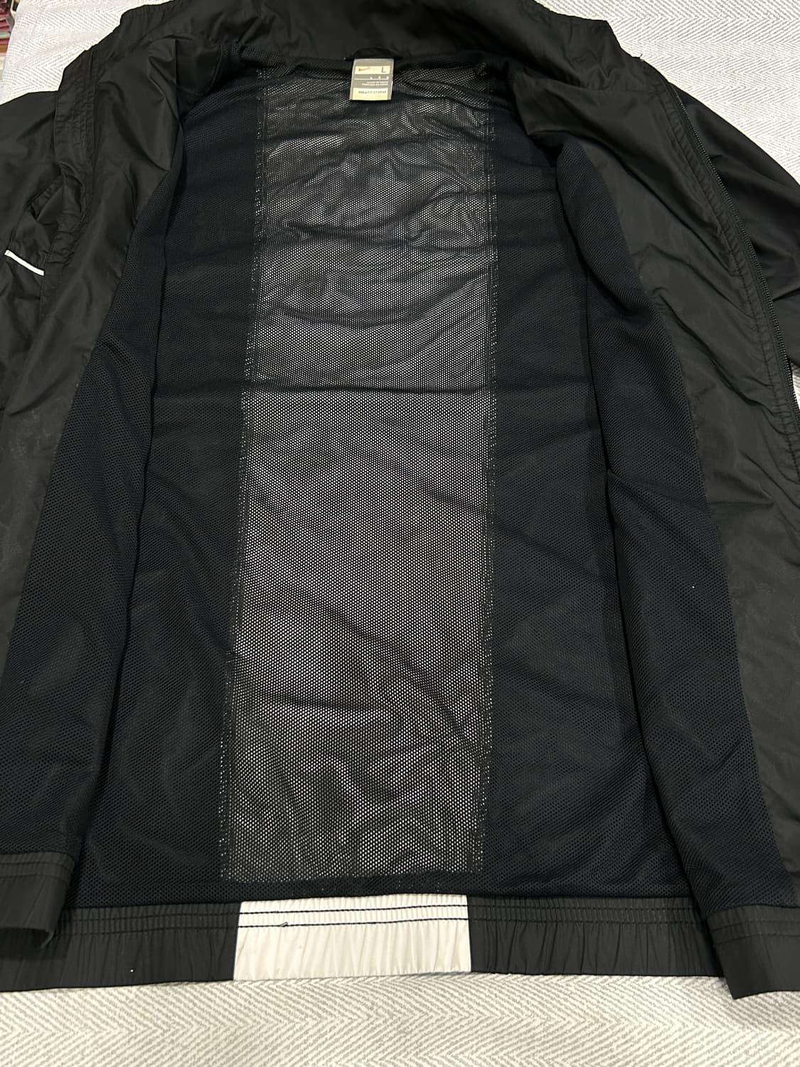 나이키 올드스쿨 블랙 바람막이 자켓 L 상품이미지9