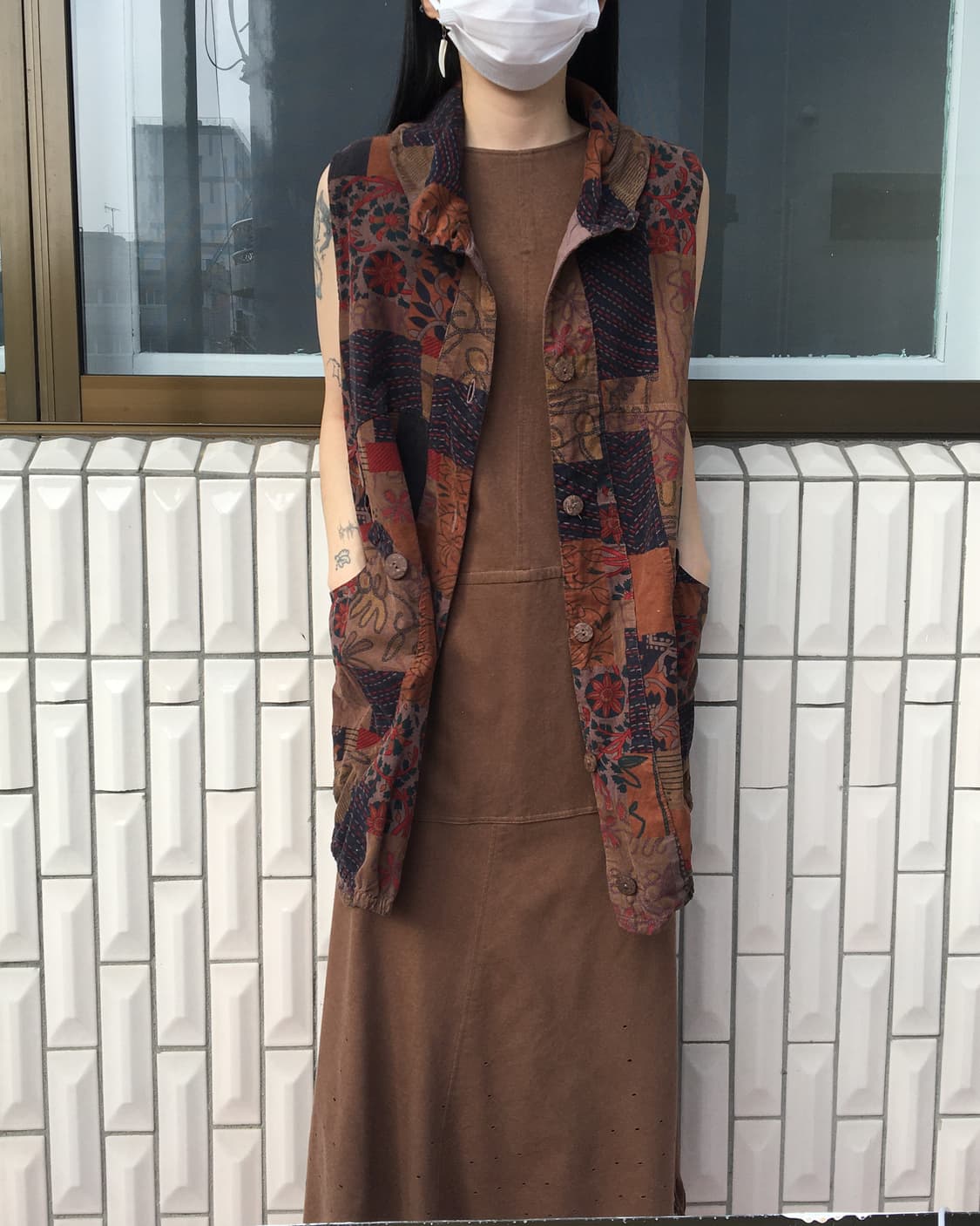 Ethnic mood vest 상품이미지7