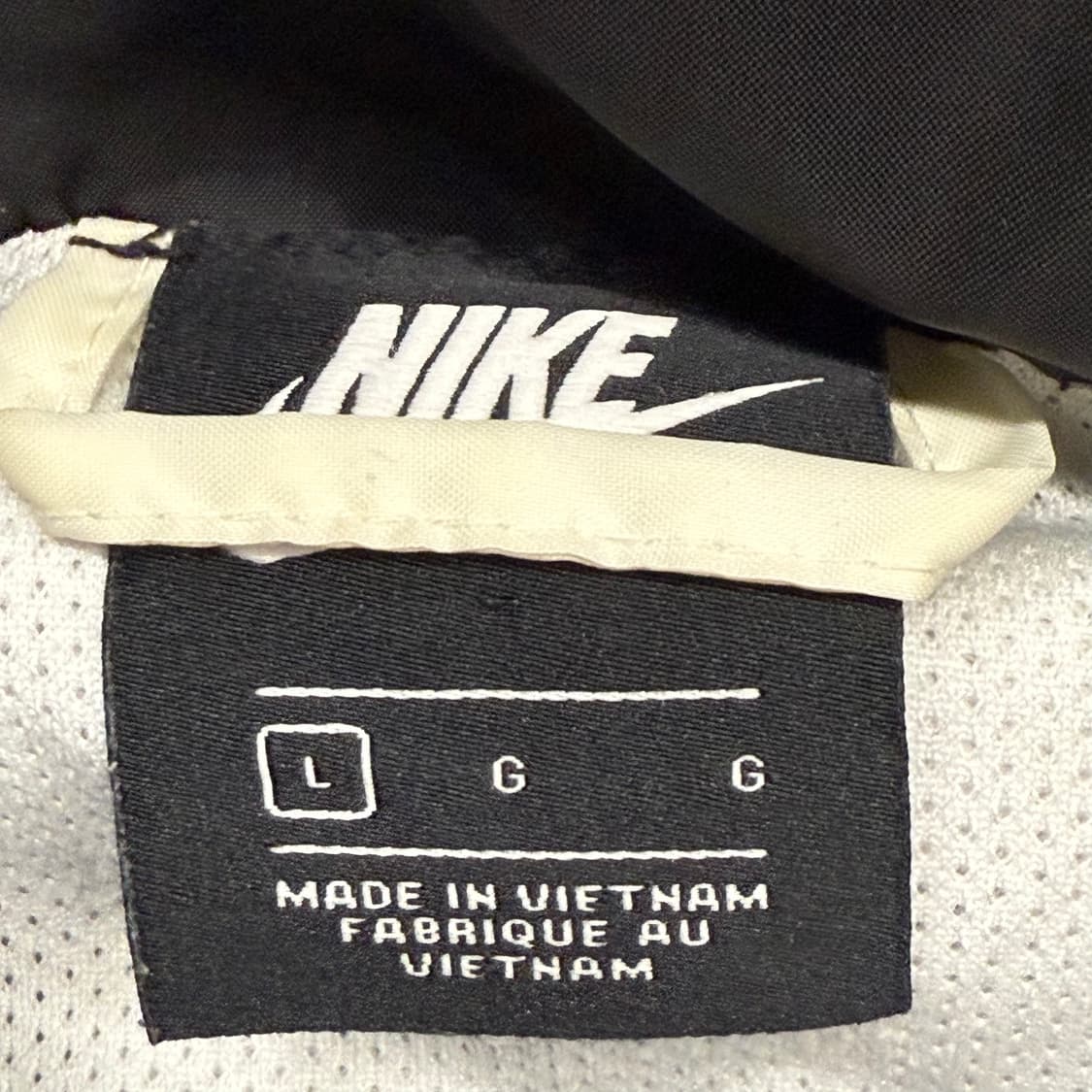 [정품/L] 나이키 바람막이 블랙 화이트 b15 상품이미지5
