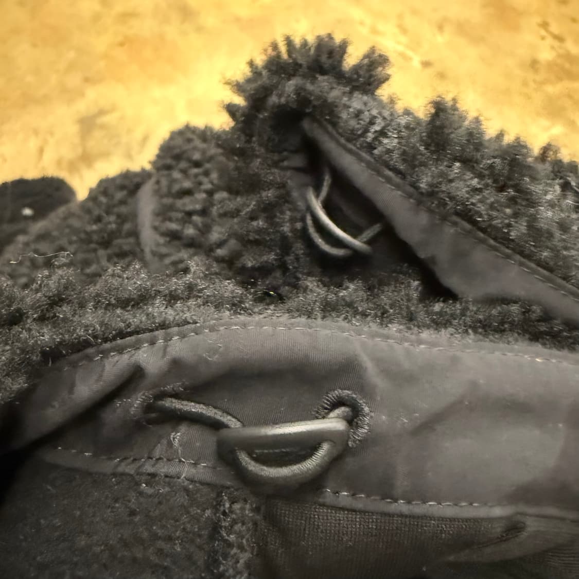 [정품/L] 노스페이스 후리스 후드 블랙 b16 상품이미지8