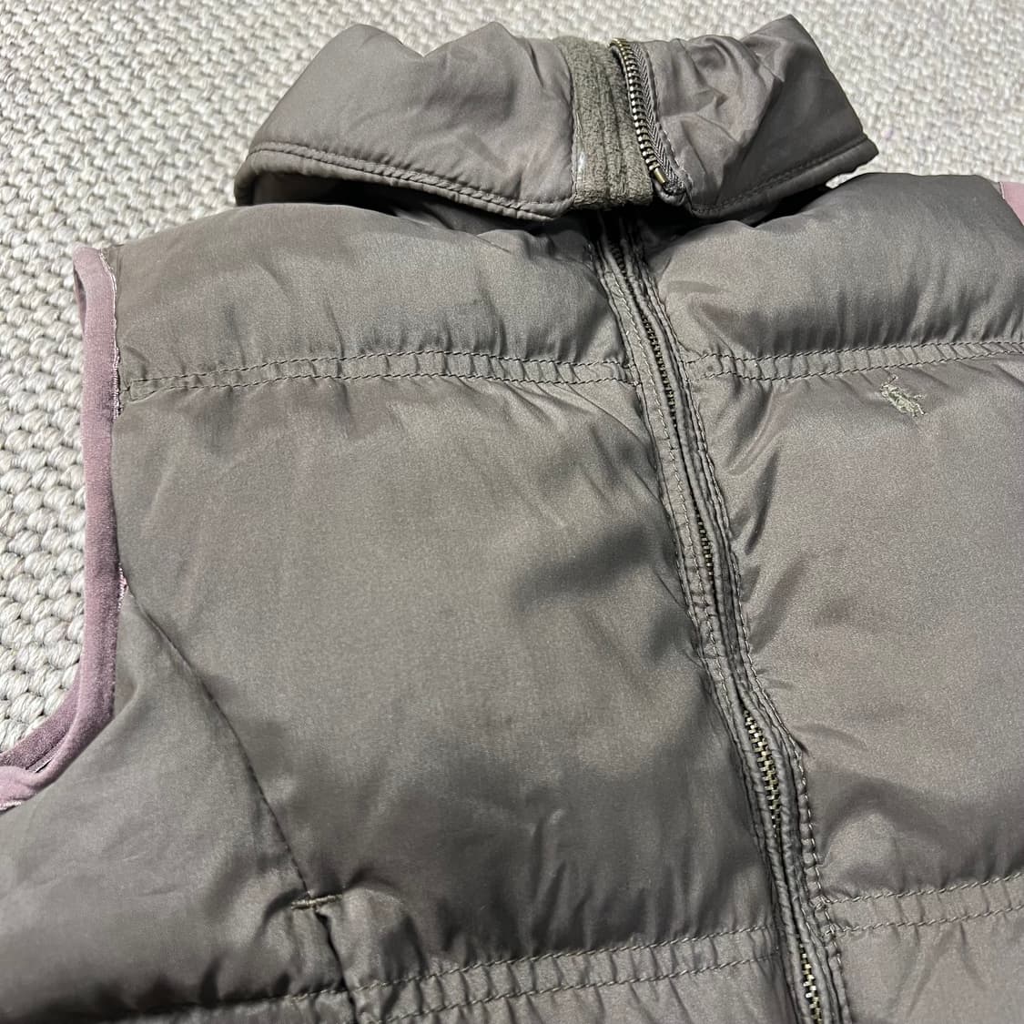 랄프로렌 키즈 패딩 조끼 브라운 XL(16) 상품이미지9