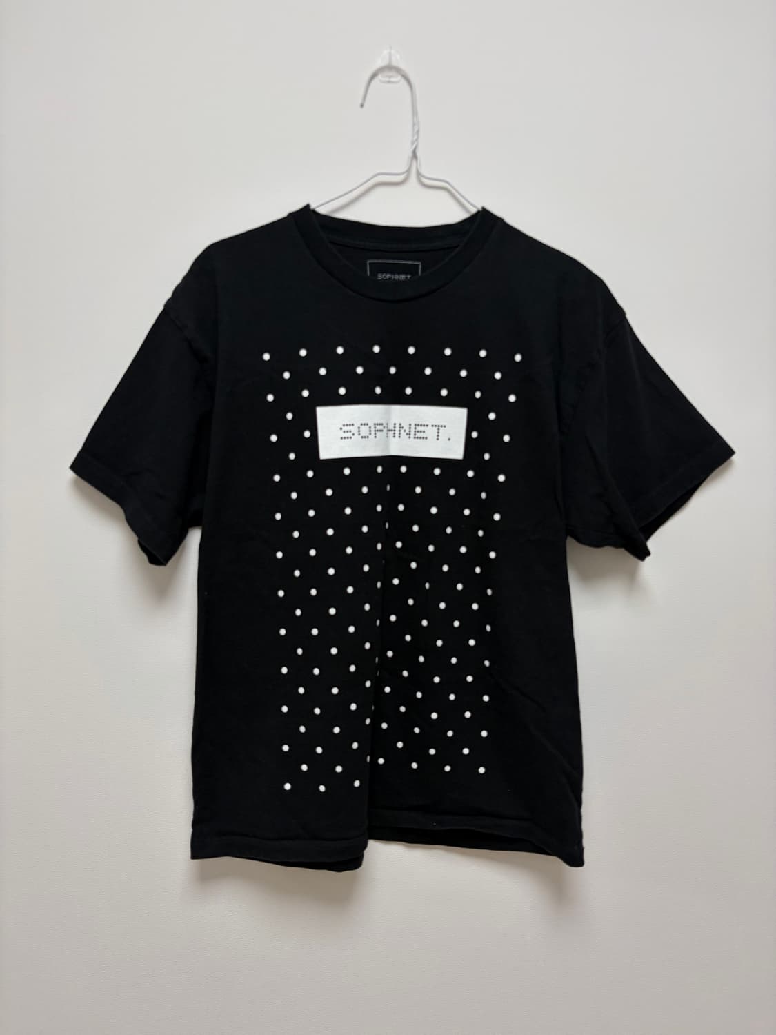 소프넷 도트 반팔 티셔트 상품이미지1